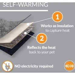 K&H Pet Products Self-Warming Pad -Pet Care Sales 100549 PT2. AC SS1800 V1614708986