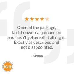 K&H Pet Products Self-Warming Pad -Pet Care Sales 100549 PT8. AC SS1800 V1614705766