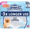 Hartz Home Protection Miracle Guard Dog Potty Pads, Regular, 50 Count