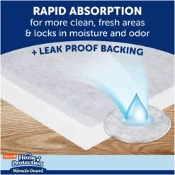 Hartz Home Protection Miracle Guard Dog Potty Pads, Regular, 50 Count -Pet Care Sales 1016854 PT2. AC SS1800 V1700861446