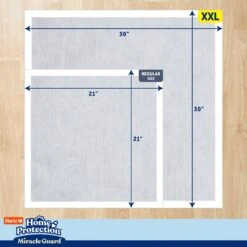 Hartz Home Protection Miracle Guard Dog Potty Pads, Regular, 50 Count -Pet Care Sales 1016854 PT6. AC SS1800 V1700861486