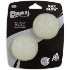 Chuckit! Ultra Rubber Ball Tough Dog Toy & Chuckit! Max Glow Ball Dog Toy -Pet Care Sales 1030726 PT5. AC SS1800 V1702598490