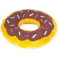 ZippyPaws Donutz Squeaky Plush No Stuffing Dog Toy -Pet Care Sales 104035 PT4. AC SS1800 V1523637307