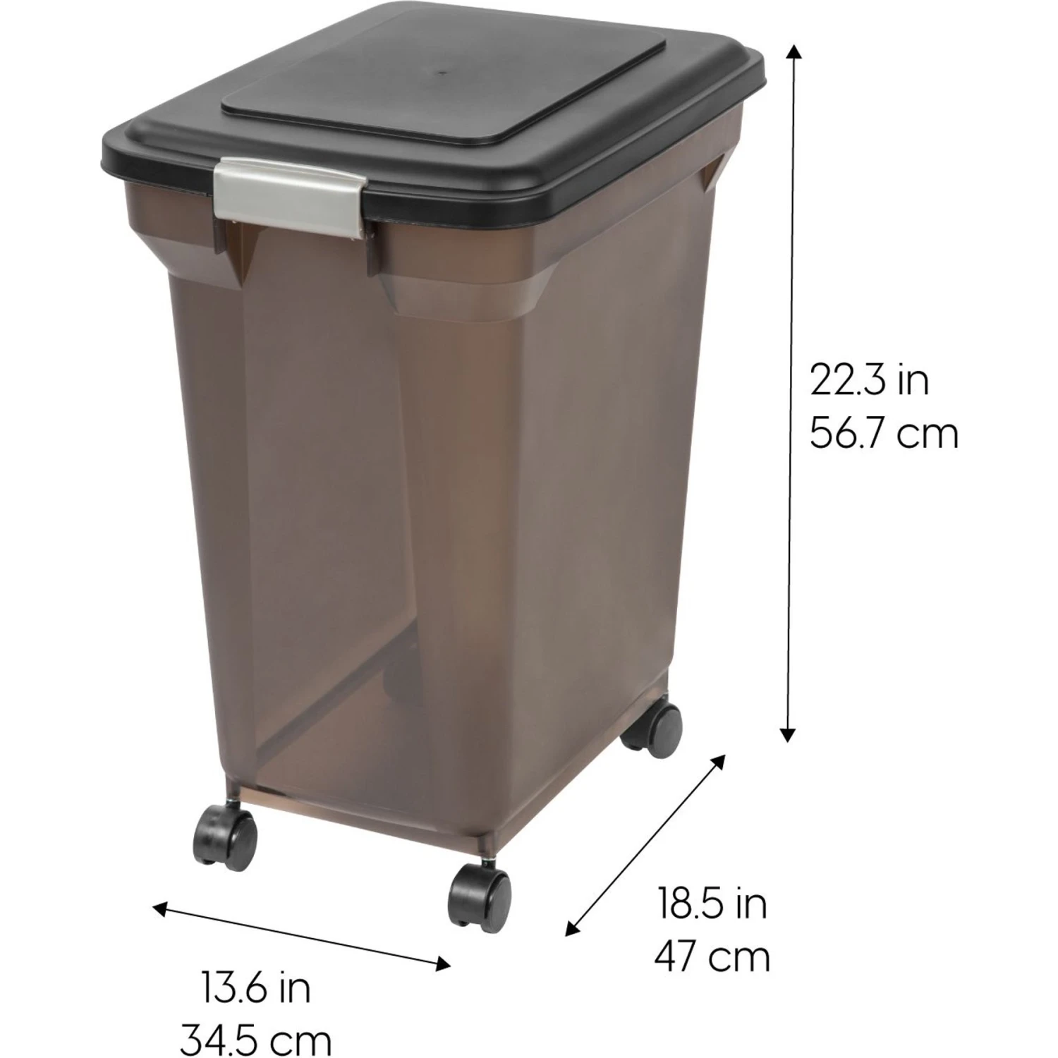 IRIS USA WeatherPro Airtight, Dog, Cat, Bird & Small-Pet Food Storage Container 6 IRIS USA WeatherPro Airtight, Dog, Cat, Bird & Small-Pet Food Storage Container - Image 6