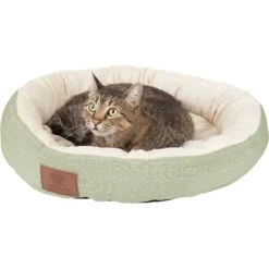 American Kennel Club AKC Casablanca Bolster Cat & Dog Bed -Pet Care Sales 106537 PT4. AC SS1800 V1566250346