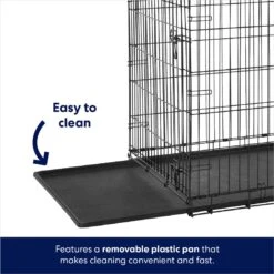 Frisco Heavy Duty Fold & Carry Single Door Collapsible Wire Dog Crate -Pet Care Sales 109783 PT3. AC SS1800 V1667229294