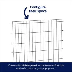 Frisco Heavy Duty Fold & Carry Single Door Collapsible Wire Dog Crate -Pet Care Sales 109783 PT4. AC SS1800 V1667227171