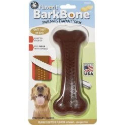 Pet Qwerks Barkbone Peanut Butter Flavor Tough Dog Chew Toy 12 Pet Qwerks Barkbone Peanut Butter Flavor Tough Dog Chew Toy -Pet Care Sales 116236 PT7. AC SS1800 V1546033980