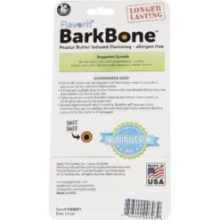 Pet Qwerks Barkbone Peanut Butter Flavor Tough Dog Chew Toy 13 Pet Qwerks Barkbone Peanut Butter Flavor Tough Dog Chew Toy -Pet Care Sales 116236 PT8. AC SS1800 V1546033981
