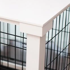 Merry Products Double Door Furniture Style Dog Crate & End Table -Pet Care Sales 118029 PT7. AC SS1800 V1562180873