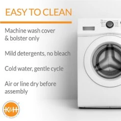 K&H Pet Products Original Bolster Pet Cot Elevated Dog Bed, Chocolate -Pet Care Sales 121246 PT6. AC SS1800 V1620835637