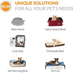 K&H Pet Products Original Bolster Pet Cot Elevated Dog Bed, Chocolate -Pet Care Sales 121246 PT8. AC SS1800 V1692211628
