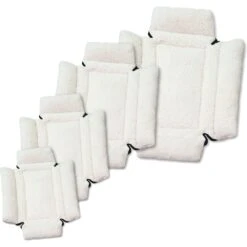 K&H Pet Products Deluxe Bolster Dog Crate Pad, Natural -Pet Care Sales 121299 PT8. AC SS1800 V1685649290