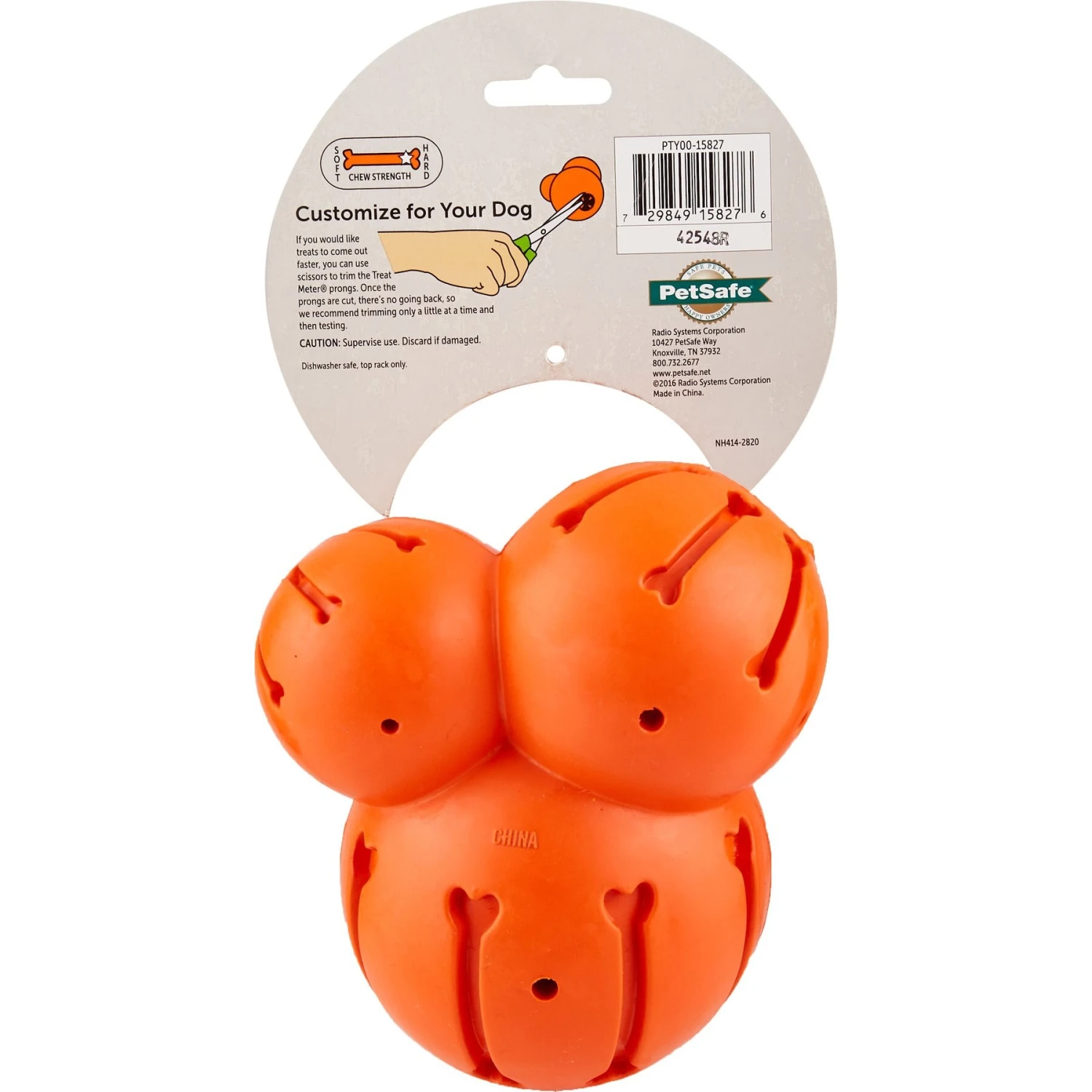 PetSafe Busy Buddy Barnacle Treat Dispenser Dog Toy 9 PetSafe Busy Buddy Barnacle Treat Dispenser Dog Toy - Image 9