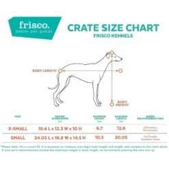 Frisco Two Door Top Load Plastic Dog & Cat Kennel -Pet Care Sales 122125 PT2. AC SS1800 V1645045885
