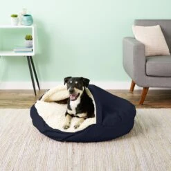 Snoozer Pet Products Cozy Cave Orthopedic Covered Cat & Dog Bed With Removable Cover