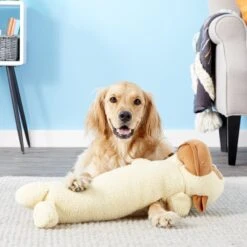 Petlou Monkey Stick Plush Dog Toy -Pet Care Sales 124976 PT2. AC SS1800 V1554126579