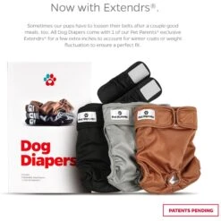 Pet Parents Washable Male & Female Dog Diapers + Extendrs -Pet Care Sales 126897 PT2. AC SS1800 V1698425549