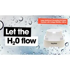 Dog Mate Large Fresh Water Plastic Dog & Cat Fountain, 192-oz -Pet Care Sales 127457 PT2. AC SS1800 V1663714465