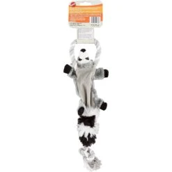 Ethical Pet Mini Skinneeez Tugs Raccoon Stuffing-Free Squeaky Plush Dog Toy -Pet Care Sales 129145 PT2. AC SS1800 V1527094026