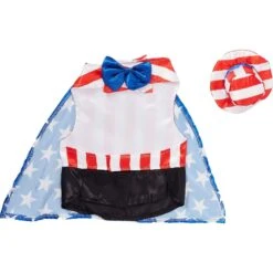 Rubie's Costume Company Uncle Sam Dog Costume -Pet Care Sales 130743 PT2. AC SS1800 V1519664137