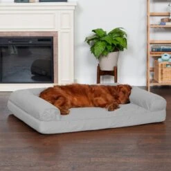 FurHaven Quilted Orthopedic Sofa Cat & Dog Bed With Removable Cover