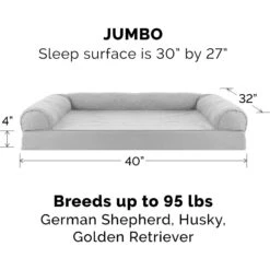 FurHaven Quilted Orthopedic Sofa Cat & Dog Bed With Removable Cover 13 FurHaven Quilted Orthopedic Sofa Cat & Dog Bed With Removable Cover -Pet Care Sales 145024 PT4. AC SS1800 V1687354165