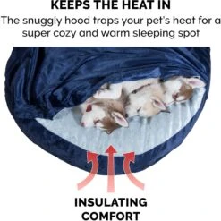 FurHaven Microvelvet Snuggery Orthopedic Cat & Dog Bed With Removable Cover 13 FurHaven Microvelvet Snuggery Orthopedic Cat & Dog Bed With Removable Cover -Pet Care Sales 145029 PT4. AC SS1800 V1693934231