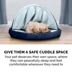 FurHaven Microvelvet Snuggery Orthopedic Cat & Dog Bed With Removable Cover 15 FurHaven Microvelvet Snuggery Orthopedic Cat & Dog Bed With Removable Cover -Pet Care Sales 145029 PT6. AC SS1800 V1693937653