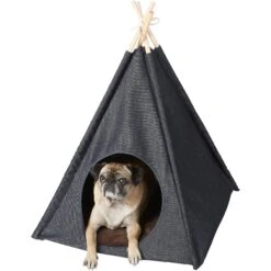 P.L.A.Y. Pet Lifestyle And You Teepee Tent Covered Cat & Dog Bed -Pet Care Sales 145964 PT4. AC SS1800 V1569546732