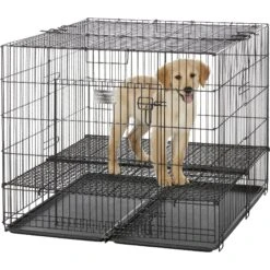 MidWest Double Door Collapsible Wire Puppy Crate 10 MidWest Double Door Collapsible Wire Puppy Crate -Pet Care Sales 148953 PT3. AC SS1800 V1569025831