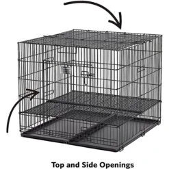 MidWest Double Door Collapsible Wire Puppy Crate 11 MidWest Double Door Collapsible Wire Puppy Crate -Pet Care Sales 148953 PT4. AC SS1800 V1562187774