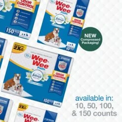 Four Paws Wee-Wee Odor Control With Febreze Freshness Dog Pads -Pet Care Sales 151622 PT8. AC SS1800 V1685650570