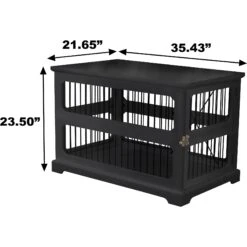 Merry Products Slide Aside Single Door Furniture Style Dog Crate & End Table 10 Merry Products Slide Aside Single Door Furniture Style Dog Crate & End Table -Pet Care Sales 154135 PT2. AC SS1800 V1583788453