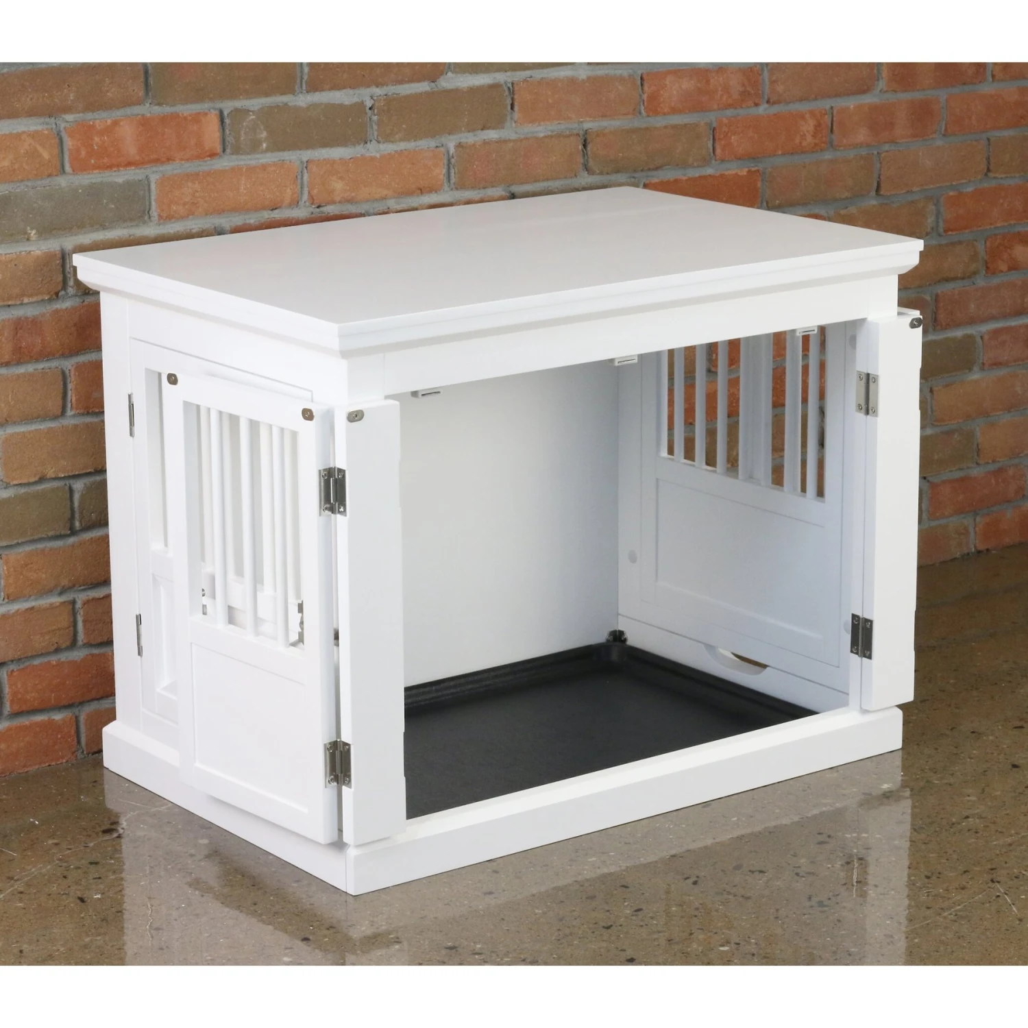 Merry Products 3-Door Furniture Style Dog Crate 6 Merry Products 3-Door Furniture Style Dog Crate - Image 6