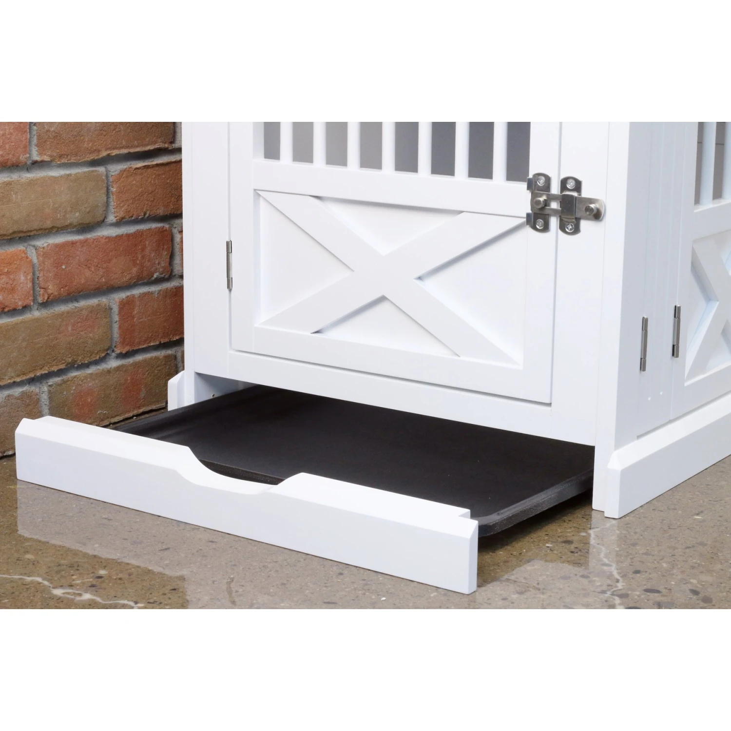 Merry Products 3-Door Furniture Style Dog Crate 7 Merry Products 3-Door Furniture Style Dog Crate - Image 7