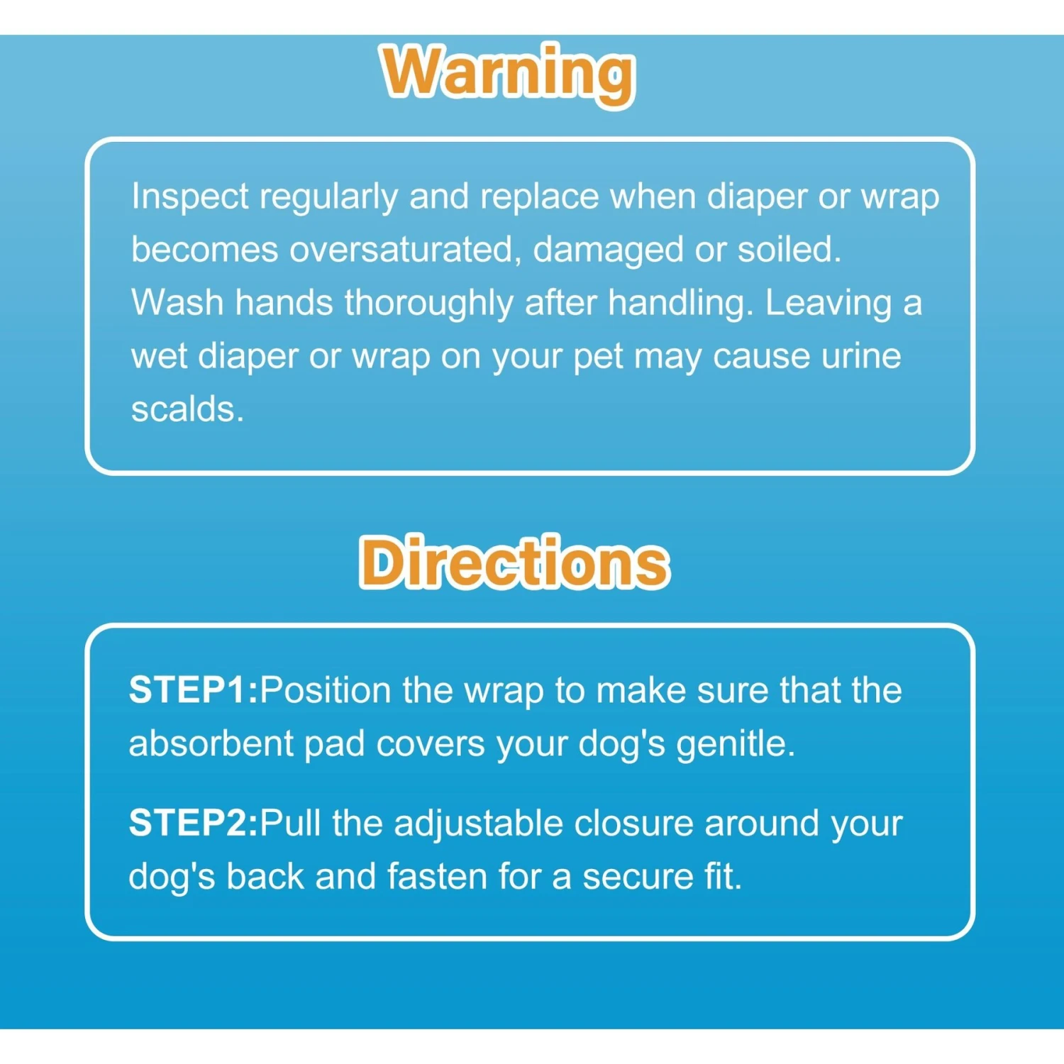 Honey Care All-Absorb Disposable Male Dog Wraps 7 Honey Care All-Absorb Disposable Male Dog Wraps - Image 7