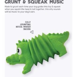 Outward Hound Accordionz Gator Stuffing-Free Squeaky Dog Toy 8 Outward Hound Accordionz Gator Stuffing-Free Squeaky Dog Toy -Pet Care Sales 162058 PT2. AC SS1800 V1631681566