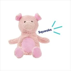 Frisco Pig Textured Plush Squeaky Dog Toy -Pet Care Sales 174695 PT2. AC SS1800 V1695671000