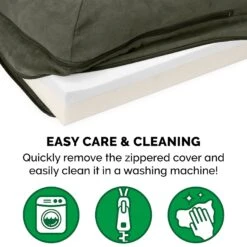 FurHaven Two-Tone Deluxe Chaise Memory Top Cat & Dog Bed With Removable Cover 16 FurHaven Two-Tone Deluxe Chaise Memory Top Cat & Dog Bed With Removable Cover -Pet Care Sales 176268 PT7. AC SS1800 V1606808828