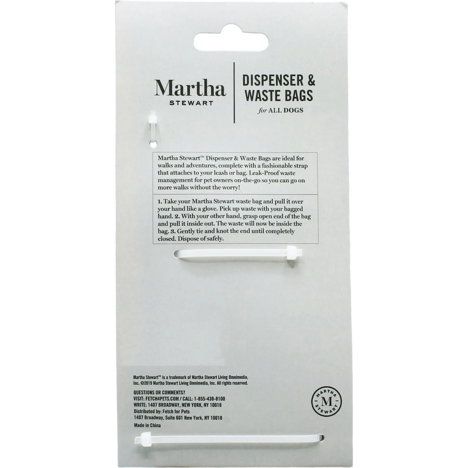 Martha Stewart Dog Waste Bag Dispenser Set 2 Martha Stewart Dog Waste Bag Dispenser Set - Image 2