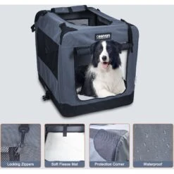Jespet 3-Door Collapsible Soft-Sided Dog Crate -Pet Care Sales 184478 PT2. AC SS1800 V1698333333
