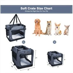 Jespet 3-Door Collapsible Soft-Sided Dog Crate -Pet Care Sales 184478 PT3. AC SS1800 V1698437533
