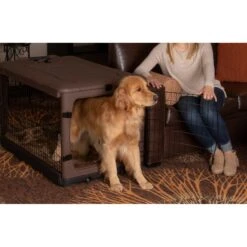 Pet Gear The Other Door 4-Door Collapsible Wire Dog Crate & Pad, Chocolate -Pet Care Sales 185870 pt2. AC SS1800 V1565018242