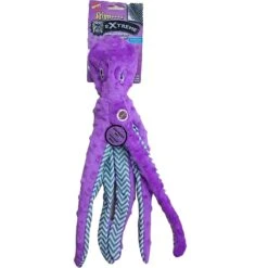 Ethical Pet Skinneeez Extreme Octopus Stuffing-Free Squeaky Plush Dog Toy, Color Varies -Pet Care Sales 189232 PT2. AC SS1800 V1565032322