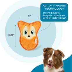 Outward Hound Invincibles Squeaky Stuffing-Free Plush Dog Toy 10 Outward Hound Invincibles Squeaky Stuffing-Free Plush Dog Toy -Pet Care Sales 190586 PT2. AC SS1800 V1631682459