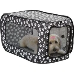Etna Pop-Open Single Door Collapsible Soft-Sided Dog Crate 9 Etna Pop-Open Single Door Collapsible Soft-Sided Dog Crate -Pet Care Sales 191448 PT4. AC SS1800 V1604009916