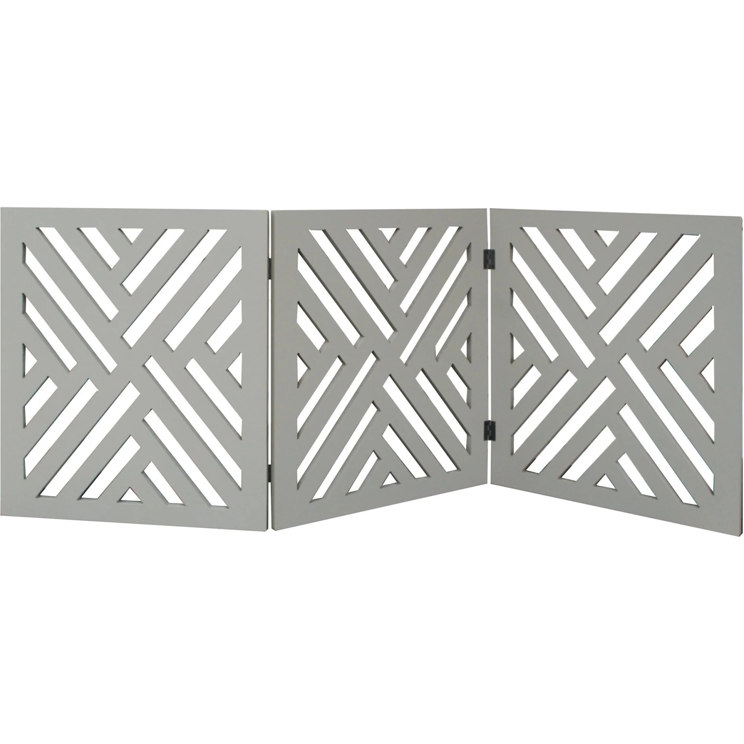 Etna Wood Lattice Design Pet Gate 3 Etna Wood Lattice Design Pet Gate - Image 3