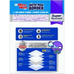 Four Paws Wee-Wee Super Absorbent Dog Pee Pads With Insta-Rise Border 15 Four Paws Wee-Wee Super Absorbent Dog Pee Pads With Insta-Rise Border -Pet Care Sales 192218 PT6. AC SS1800 V1663019423