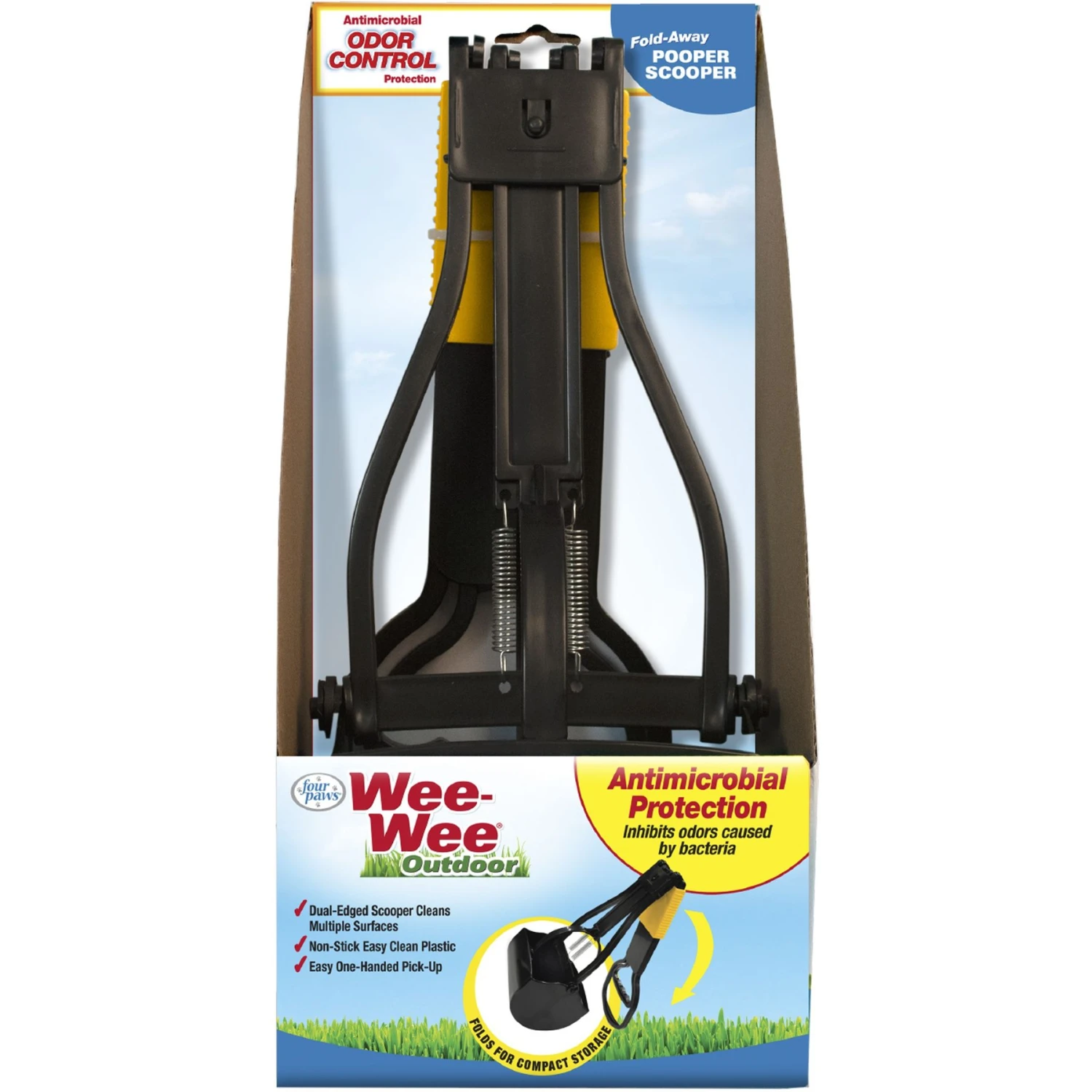 Wee-Wee Fold-Away Dog Outdoor Pooper Scooper 1 Wee-Wee Fold-Away Dog Outdoor Pooper Scooper